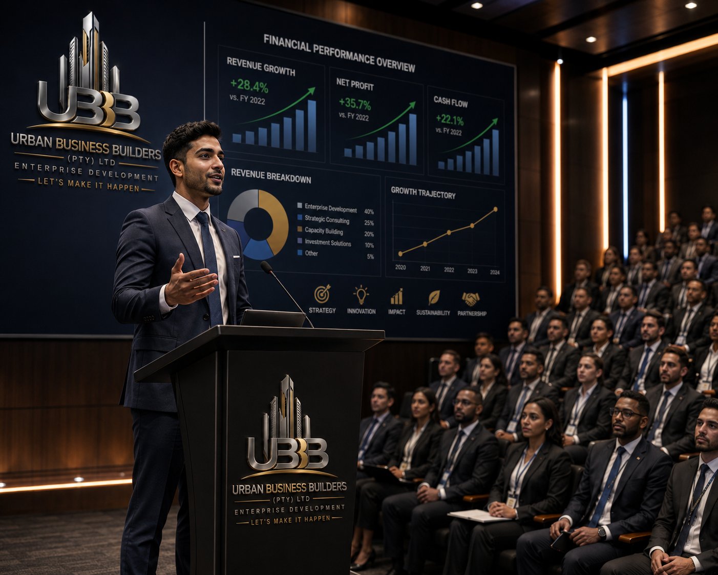 UBB financial performance presentation